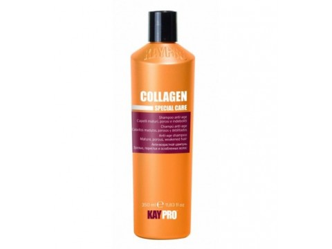 KAY PRO COLLAGEN šampūnas brandiems, porėtiems, nuvargintiems plaukams, 1000 ml KAY PRO COLLAGEN šampūnas brandiems, porėtiems, nuvargintiems plaukams, 1000 ml